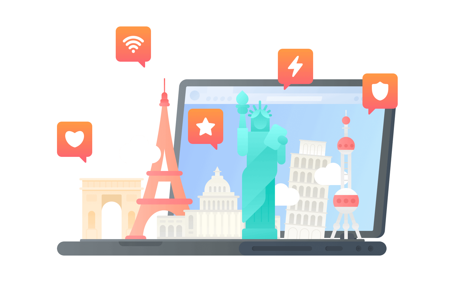 在诺福克群岛连接到中国的加速器 - 返华VPN